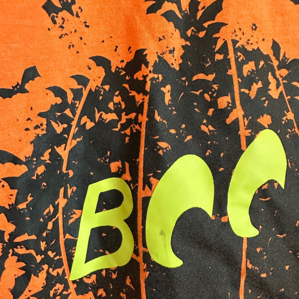 Cat & Jack Orange 'Boo!' Halloween Long Sleeve Tee - Picture 2 of 4